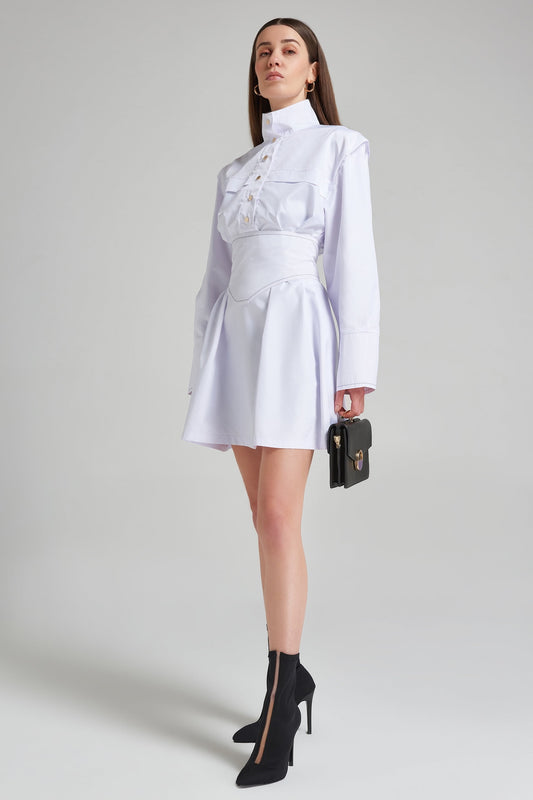 Mini Raincoat / White