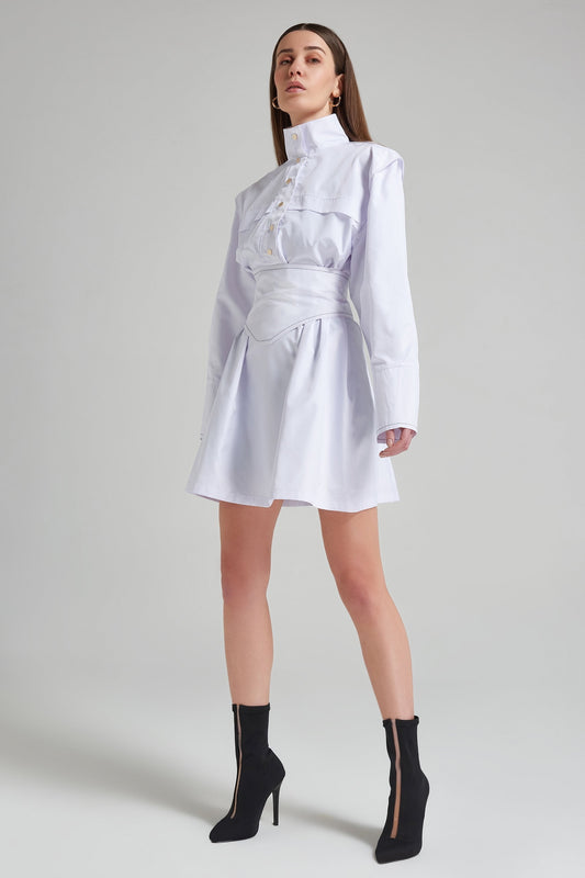 Mini Raincoat / White